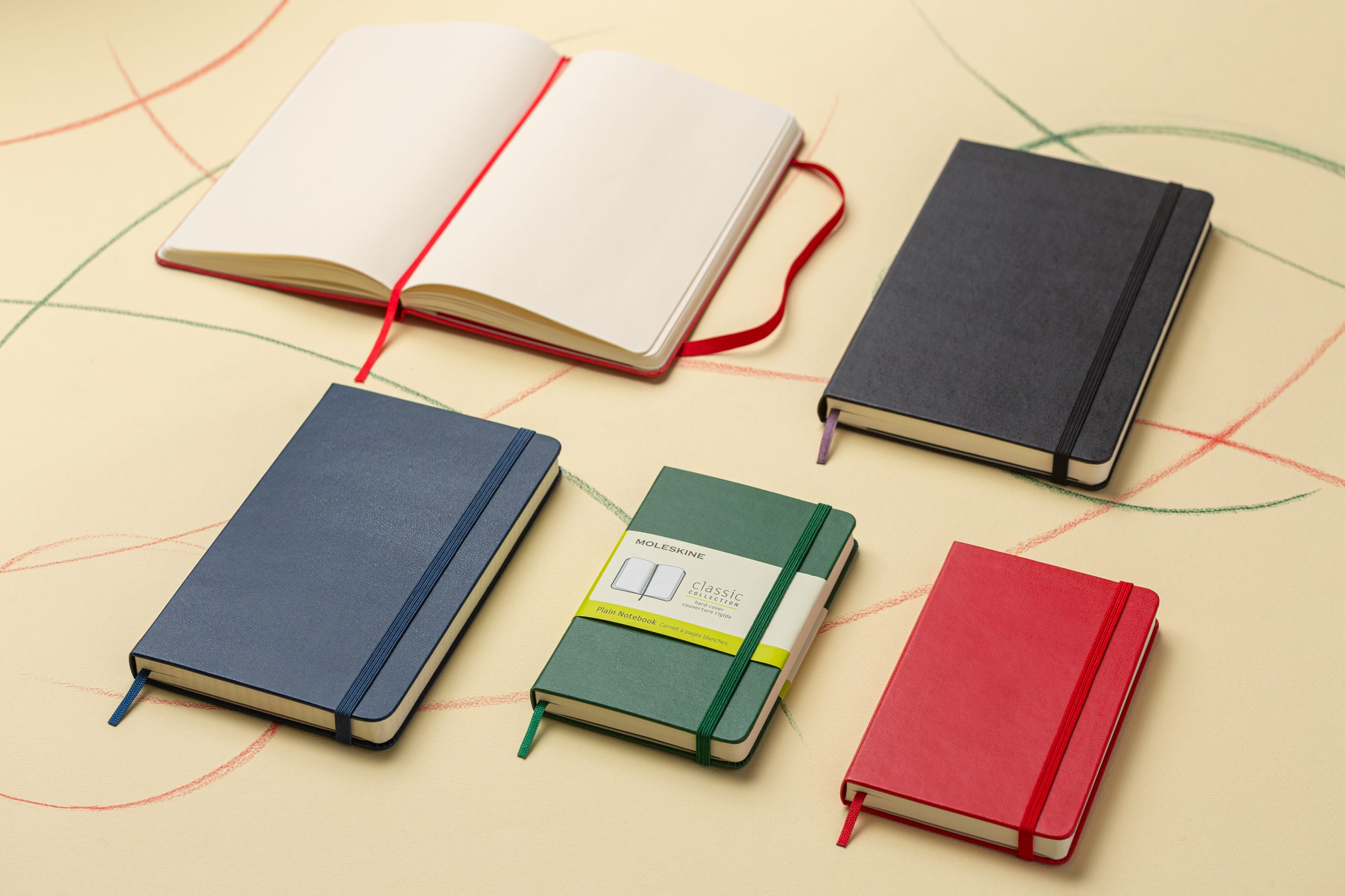 Moleskine notebooks van Abodee Cortina