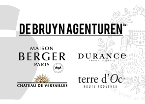 logo De Bruyn Agenturen BV, Maison Berger Paris, Durance, Terre d’Oc